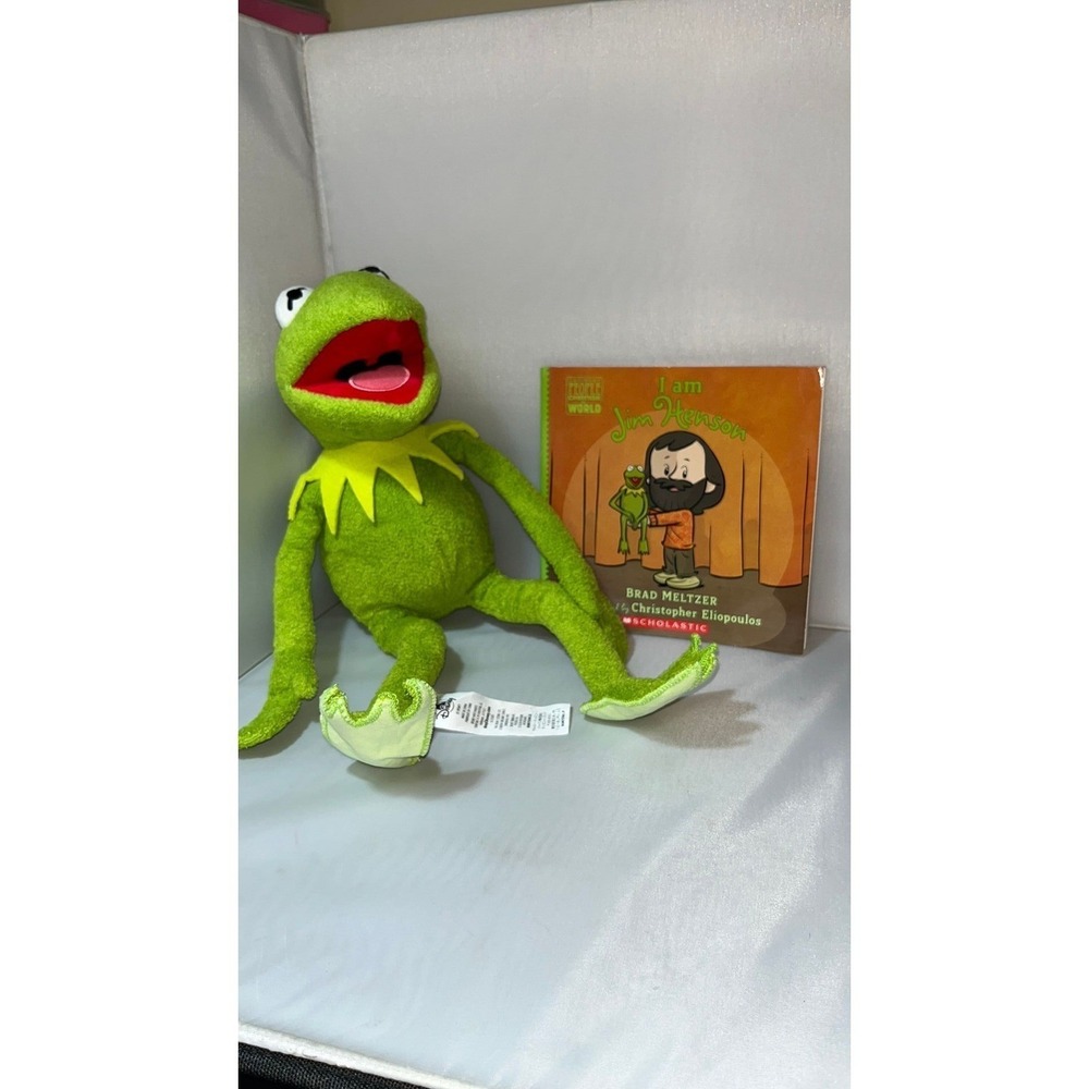 43. I am Jim Henson, and Kermit, the frog plush.
